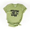 Simply Sage Market Witches Be Crazy Moon Short Sleeve Tee - 2XL - Light Green - 2 of 4