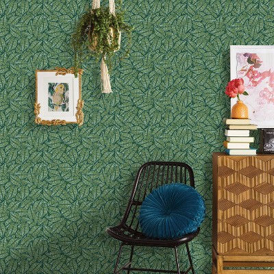 Layered Leaves Peel & Stick Wallpaper - Opalhouse™