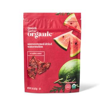 Organic Unsweetened Dried Watermelon - 2oz - Good & Gather™