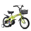 Vynxaria 16 inch sporty kids bike with training wheels and stand Adjustable saddle Suitable for boys and girls ，tall Height 41-53 inches - 2 of 4