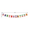 Beistle International Flag Pennant Banner, 12" x 14' 6", (2/Pkg) Multicolored - 2 of 2