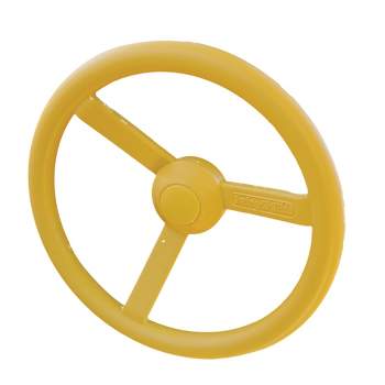Swing-N-Slide Toy Steering Wheel - Yellow