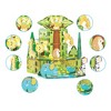 PICASSO-TILES Magnetic Tiles for Kids, 46PCS Safari Theme, Construction STEM Building Blocks Educational Toy, Mini Diamond Series - 3 of 4
