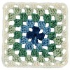 Red Heart All in One Granny Square Yarn 24 Pack-Aran - Lily Pad - 3 of 4