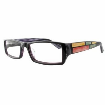 Calabria 855 Square Designer Reading Glasses with Hard Case