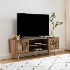 Storage TV Stand for TVs up to 65" - 1 of 4