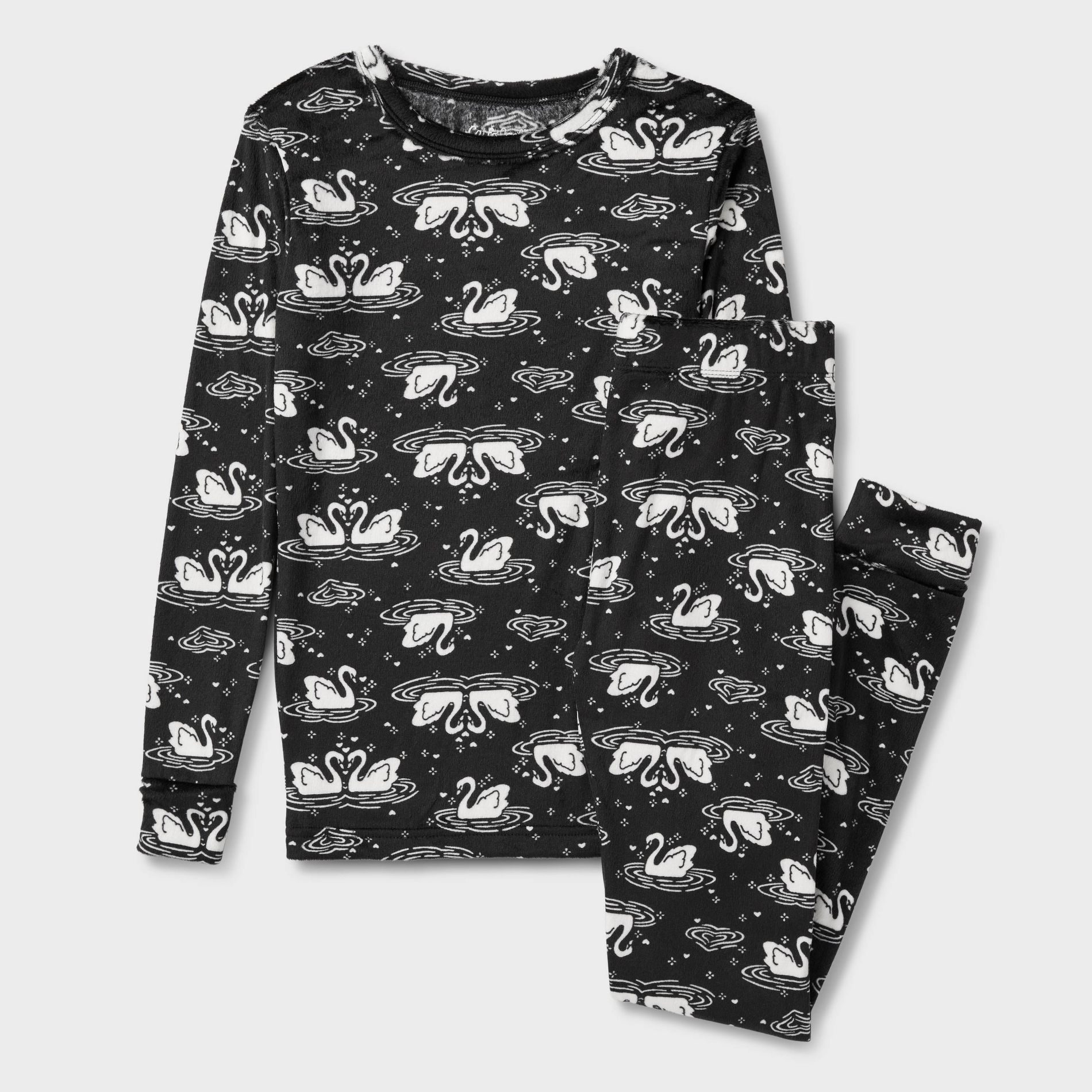 Kids' Long Sleeve Snuggly Soft Pajama Set - Cat & Jack™