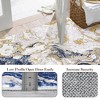 COZONY Washable Abstract Rug, Modern Marble Print Low Pile Carpet for Living Room and Office - 2 of 4