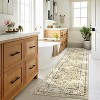 Floral Indoor Rug - Non-Slip, Washable Low-Pile Carpet for Living Room, Bedroom & Kitchen | Stain-Resistant - 2 of 4