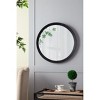 MAYEERTY 20"x1.5" Wood Wall Decor Mirror with Frame of Solid Wood for Bathroom, Entryway Console Lean Against Wall - 2 of 4