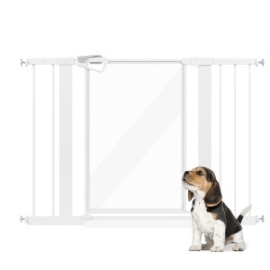 unipaws Clear Dog Gate Baby Gate - 1 of 4