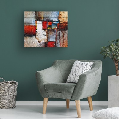 "Cube Abstract VI" Outdoor Canvas