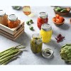 Swice 16oz Glass Mason Jars 6 Pack, Regular Mouth, Lids & Bands, Dishwasher Safe - 2 of 4