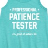 Girls' - Instant Message - Professional Patience Tester Graphic Sleeveless Aline Dress - 2 of 4