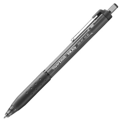 Paper Mate InkJoy 300 Rt Retractable Ballpoint Pens, 1.0mm, Black, pk of 36