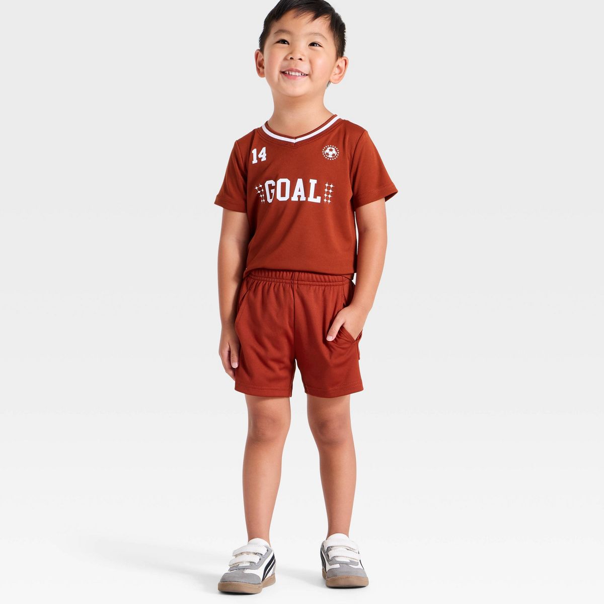 Toddler Boys' Soccer Jersey T-Shirt - All In Motion™ - thumbnail 9