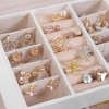 Large Accessory Organizer 3-Tier Mirror Jewelry Box - 3 of 4