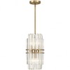 Crystorama Lighting Hayes 4 - Light Pendant in  Aged Brass - 2 of 4