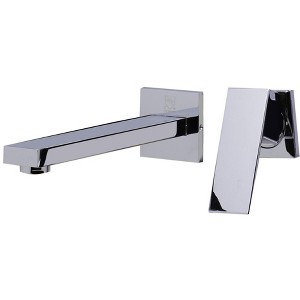 ALFI  AB1468-PC Polished Chrome Single Lever Wallmount Bathroom Faucet - 1 of 4
