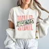 Simply Sage Market Women's Wild Soul Tiger Short Sleeve Garment Dyed Tee - 2 of 4