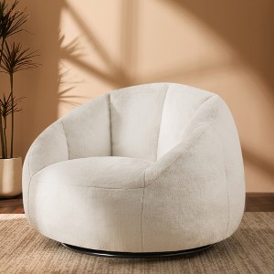 GYIIYUO 47" Giant Bean Bag Chair for Adults - Comfy Plush Shell Soft Accent Chair, Oversized Cozy Lounge Floor Sofa Reading Chair - 1 of 4