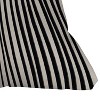 16"x16" Alisa Galitsyna Vertical Lines Throw Pillow Black - Deny Designs: Indoor Square Decorative Pillow - 3 of 4