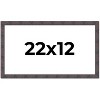 PosterPalooza | Slim Profile Brown Picture Frame - UV Acrylic, Backing Board, Hanging Hardware Included - 2 of 4