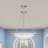 Livex Lighting Newburgh 3 - Light Pendant in  Brushed Nickel - 2 of 4