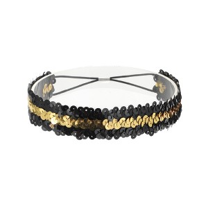 Unique Bargains Women's Elastic Band Sequins Headbands 1 Pc - 1 of 4