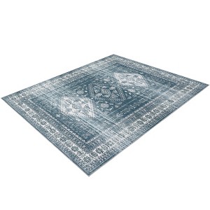 COZONY Large Vintage Area Rug Traditional Distressed Print,Non-Slip Soft for Bedroom, Living Room, Dining Room, Durable Pet-Friendly Home Decor Rug - 1 of 4