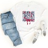Simply Sage Market USA Floral Coquette Short Sleeve Tee - 3 of 4
