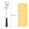 Unique Bargains Stainless Steel Dessert Tea Coffee Spoon with Ceramic Handle 5.7 Inch - 2 of 4