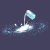 Women's Design By Humans The Milky way By radiomode Racerback Tank Top - 2 of 3
