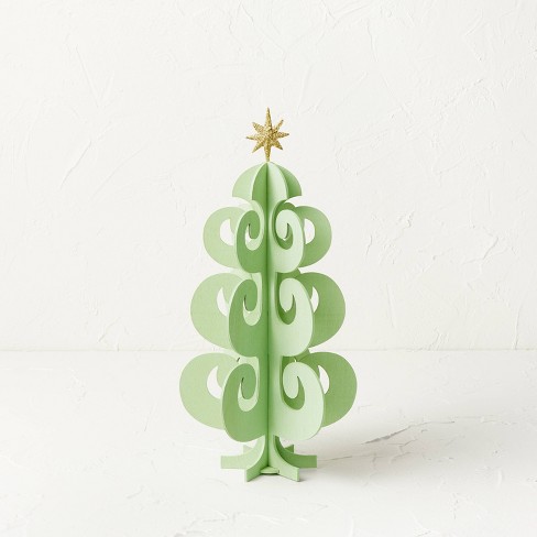 Small Wood Swirl Christmas Tree - Opalhouse™ designed with Jungalow™ - image 1 of 4