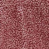 burgundy leopard print