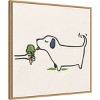 Amanti Art Mutt Dog Luv I by June Erica Vess Framed Wall Art Print - 2 of 4
