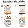 Big Dot of Happiness My First Rodeo - 4 Little Cowboy 1st Birthday Party Games - 10 Cards Each - Gamerific Bundle - 3 of 4