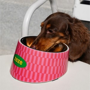 ZEZE Pet Metal Bowl - 1 of 4