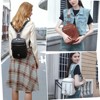 Itopfox 2-in-1 Sling Backpack with Removable Straps, Crossbody Purse for Women, Faux Leather Fanny Pack, Travel & Diaper Bag - 4 of 4