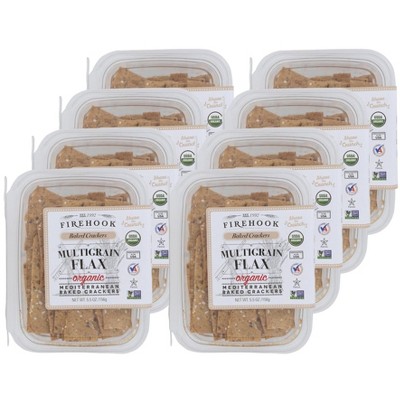 Firehook Multigrain Flax Crackers - Case of 8/5.5 oz