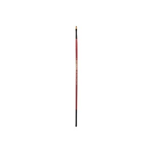 Creative Mark Ebony Splendor Short-Handled Synthetic Sable Paint Brush, Filberts, Teijin Multi-Filament Hair, Handcrafted Synthetic Paint Brushes for - 1 of 4