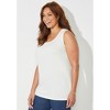 Catherines Women's Plus Size Petite The Timeless Tank - 4 of 4
