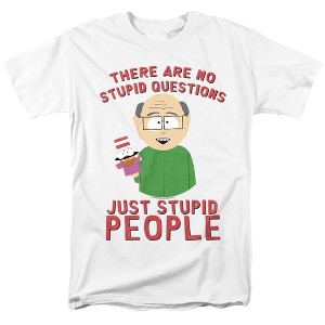 South Park No Stupid Questions Adult T-Shirt - 1 of 4