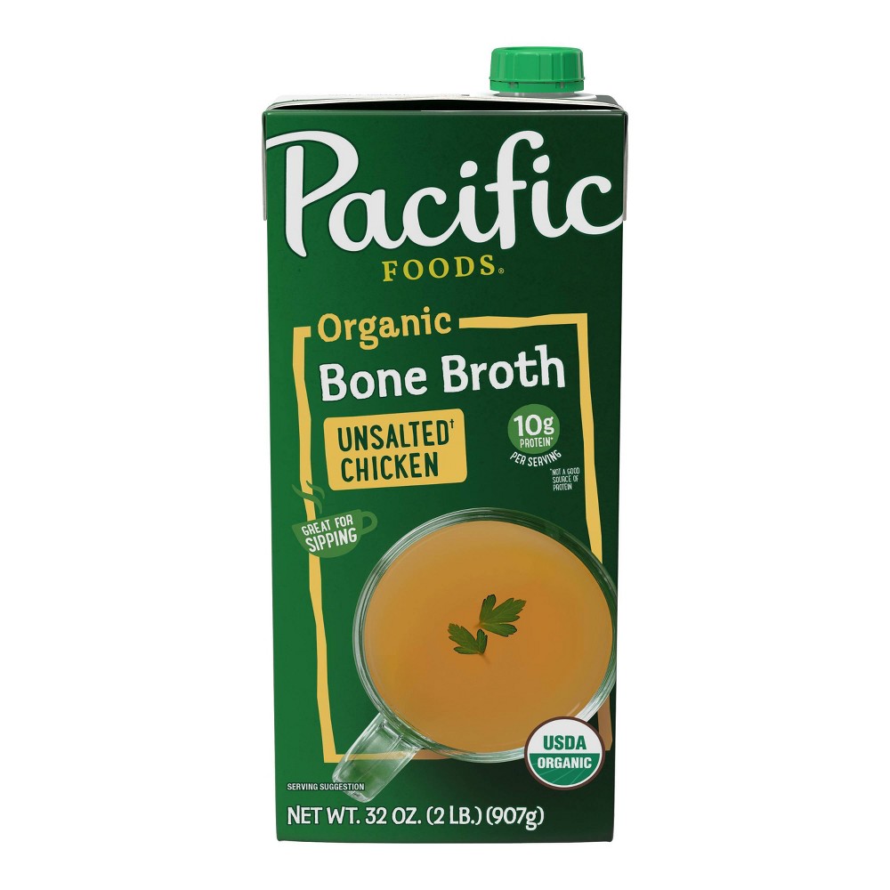 ORGANIC UNSALTED CHICKEN BONE BROTH