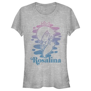 Juniors Womens Nintendo Mario Kart Rosalina Gradient T-Shirt - 1 of 3