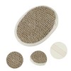 Unique Bargains Jute Bath Brush for Shower 5.71"x4.33" Beige Brown 2 Pcs - image 3 of 4