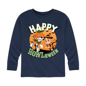 Boys' - Paw Patrol - Happy Howl-oween Long Sleeve Graphic T-Shirt - 1 of 4