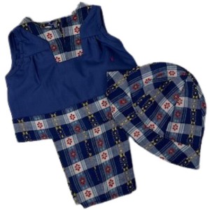 Doll Clothes Superstore Handmade "3-Piece Play Outfit for 18-Inch Dolls – Includes Top, Pants & Hat - 1 of 4