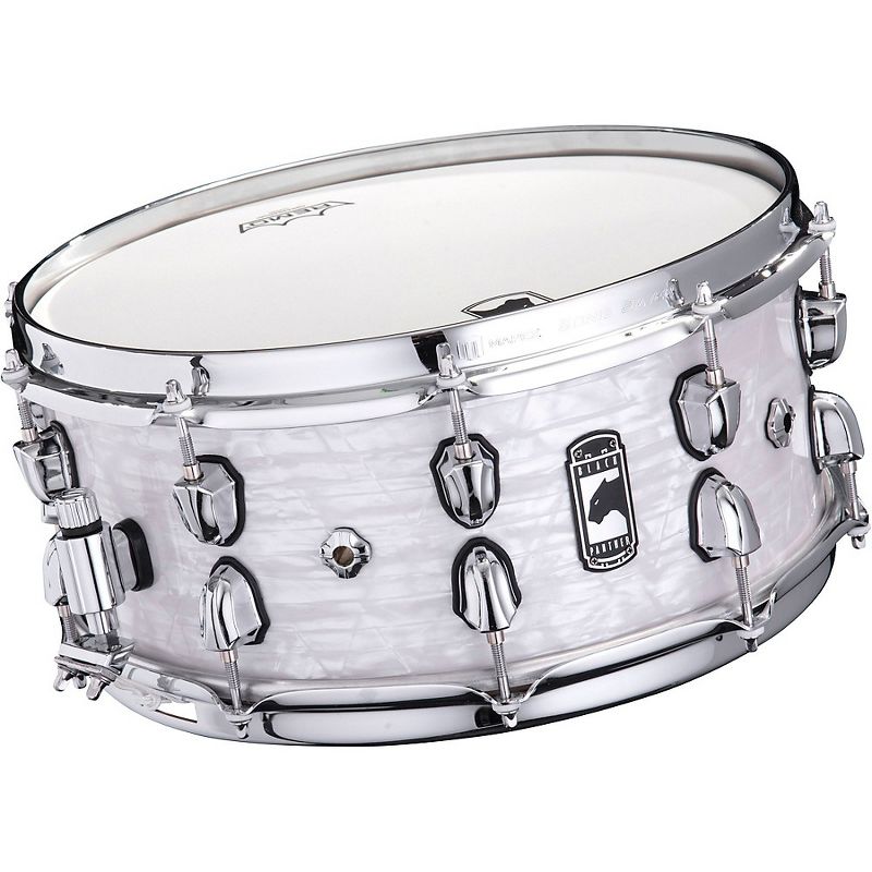 Mapex Black Panther  BPNML4600CWD Heritage Snare Drum 14 x 6 in. White Strata, 3 of 4