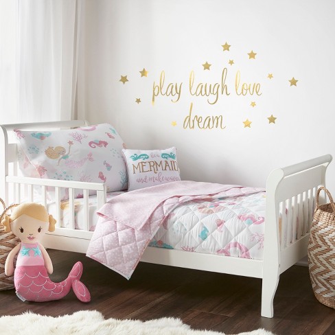 Mermaid unwinterizig baby bedding sets